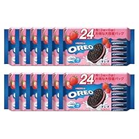 Amazon.co.jp: オレオ ファミリーパック バニラクリーム 24枚(3枚×8袋